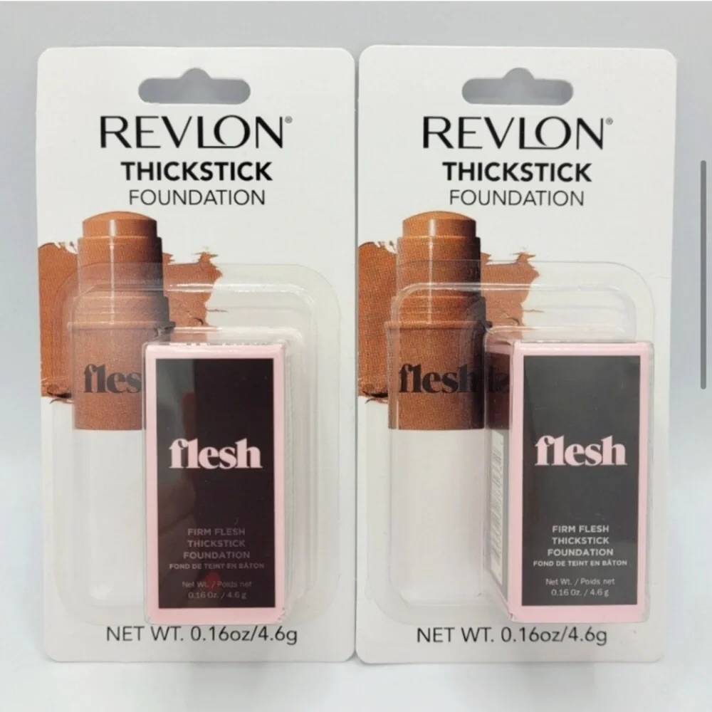 2 Pack Revlon Thickstick Foundation in color 02 Milk